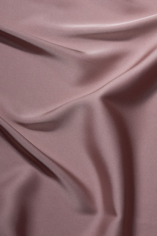 Satin Square Scarf - Rose Pink